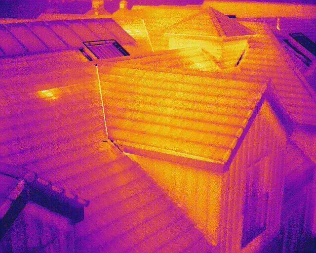 Thermal Imaging Roof Survey Image Bournemouth